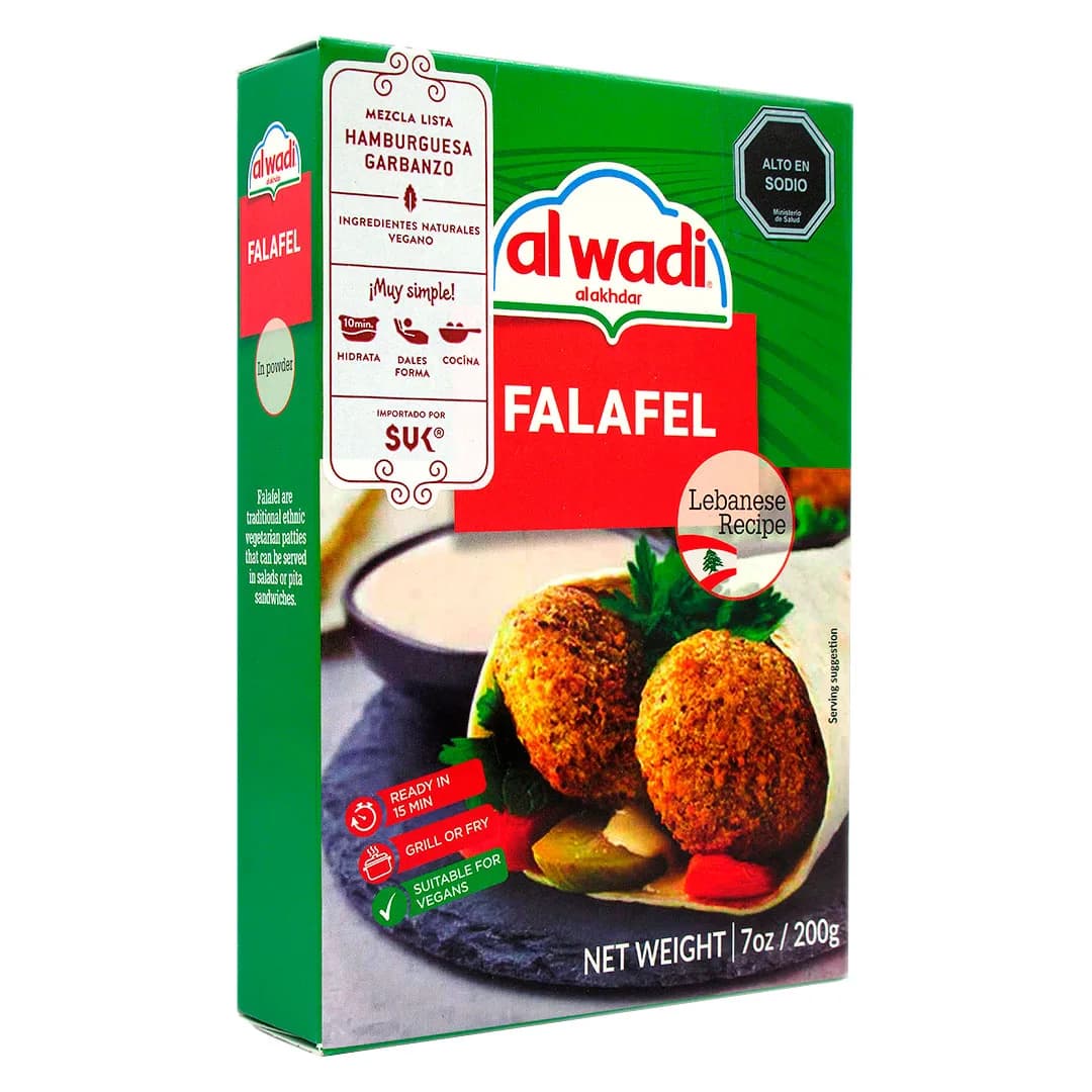 Falafel Mezcla para Hamburguesa de Garbanzo 200 Grs