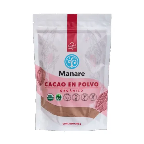 Cacao en Polvo Orgánico 200 grs