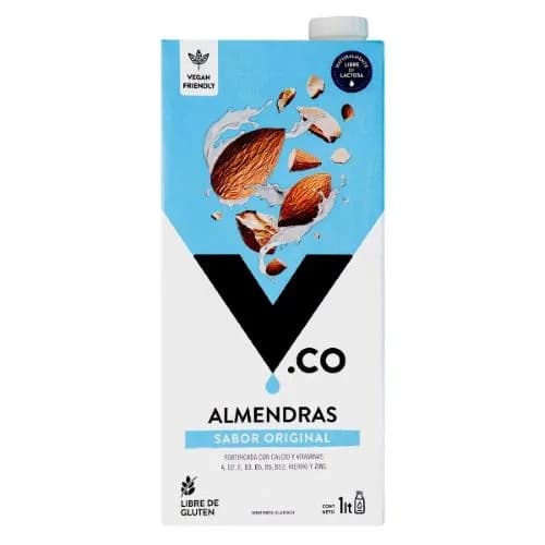 Bebida Vegetal de Almendras Sabor Original 1 Lt