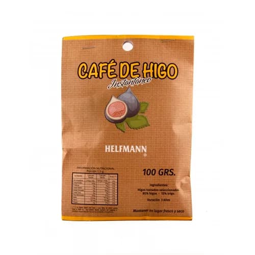 Café de Higo Instantáneo, 100 grs