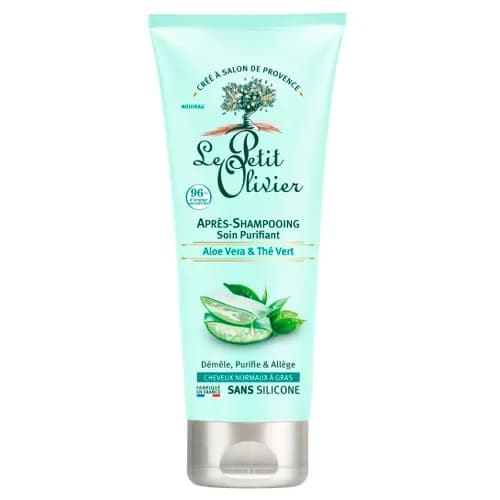 Acondicionador Cabello Normal a Graso Aloe Vera y Té Verde 200 ml