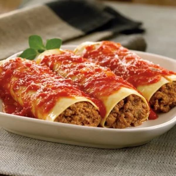 Canelón de Carne con Bechamel y Pomodoro, Keto, 330 g