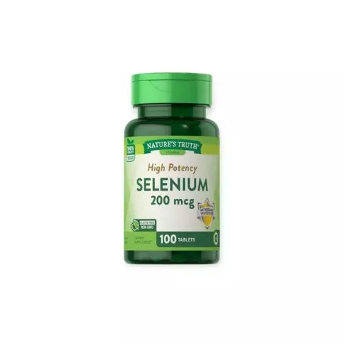 Selenio 200mcg 100 Tabletas