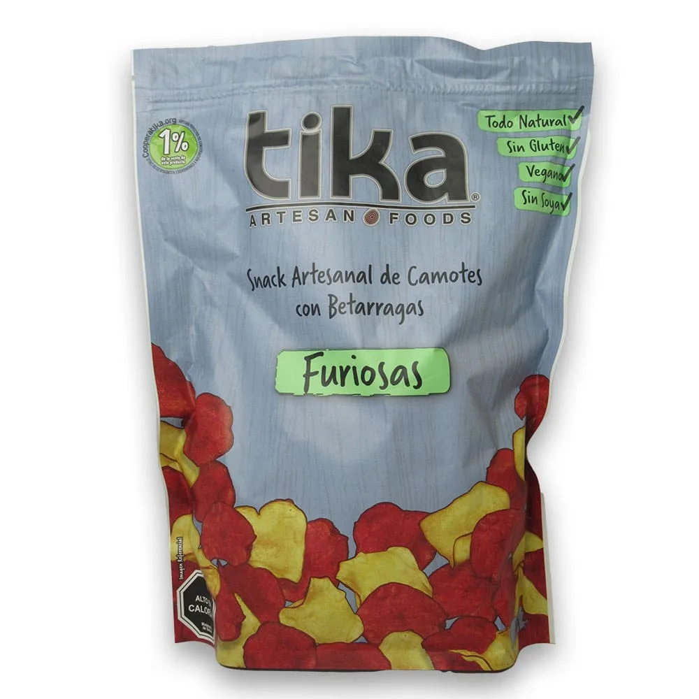 Snack de Camotes y Beterragas Furiosas Mix Sin Glúten 180 grs