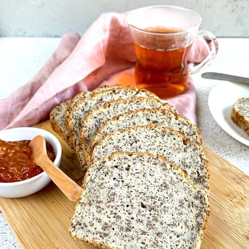 Pan Chía Linaza, Certificado sin Gluten, Vegano, 1 kg