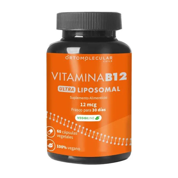 Vitamina B12 Liposomal 12 Mcg-60 Cáps