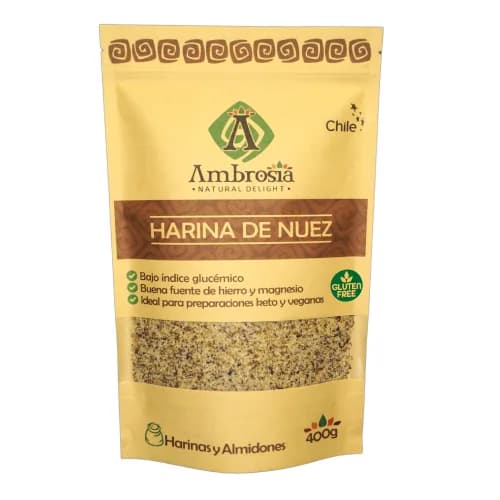 Harina de Nuez Libre de Gluten 400 grs