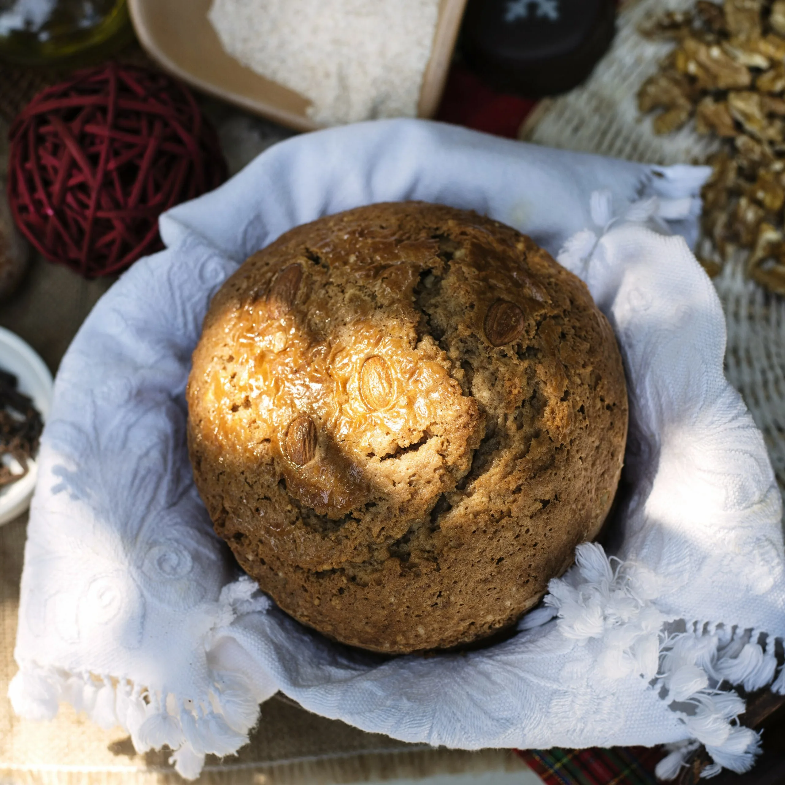 Pan de Pascua con Frutos Secos, sin Gluten Certificado, Familiar