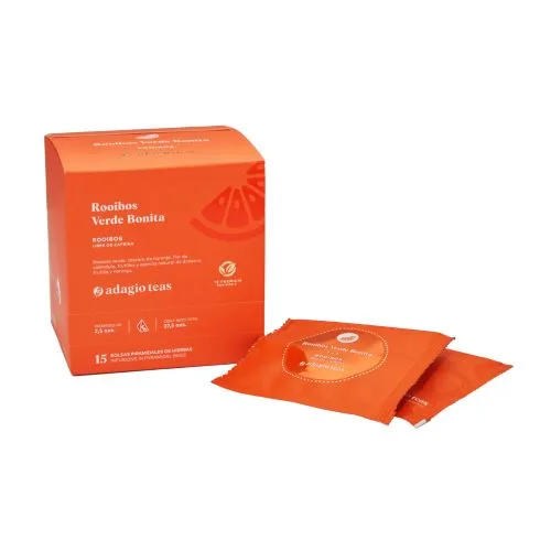 Rooibos Verde Bonita. Caja de 15 Unidades.