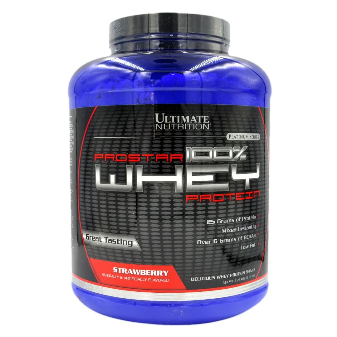 Prostar 100% Whey Protein Sabor Frutilla 2.39 kg