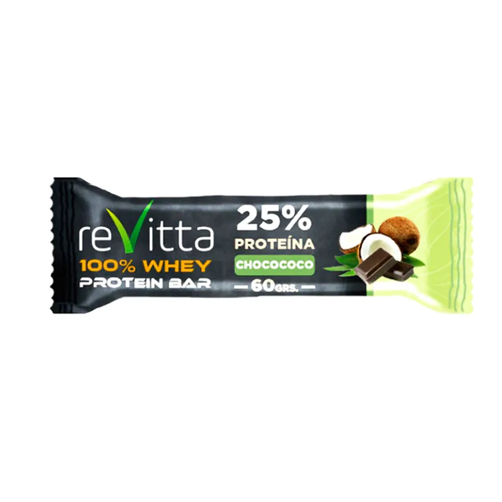 Barra de Proteína sin Gluten sin Lactosa Sabor Chocococo 60gr