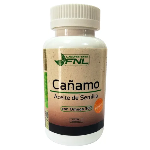 Cáñamo Soft Gel 500 mg 60 cápsulas
