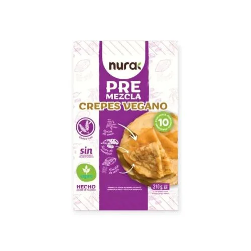 Premezcla Crepes Vegano Sin Gluten 210 grs