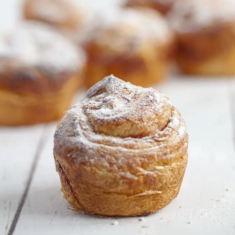 Cruffin sin Azúcar, relleno con Maracuyá , Vegano Individual