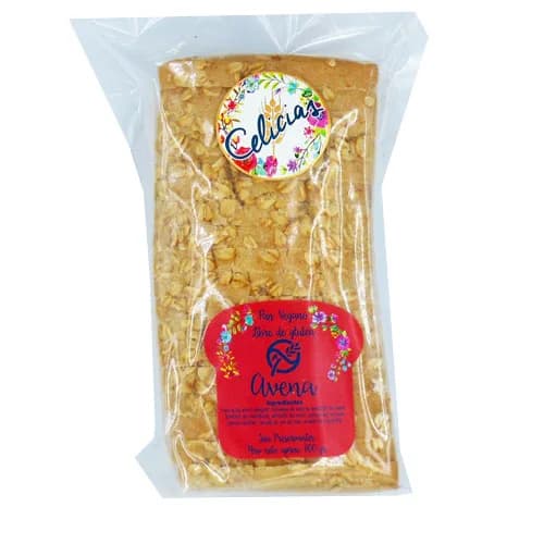Pan de Avena Rebanado Sin Gluten 600 gr