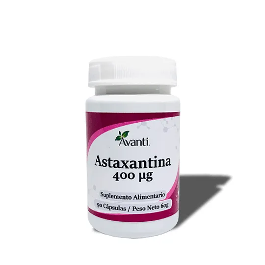 Astaxantina 400 Ug 90 cápsulas 60 grs