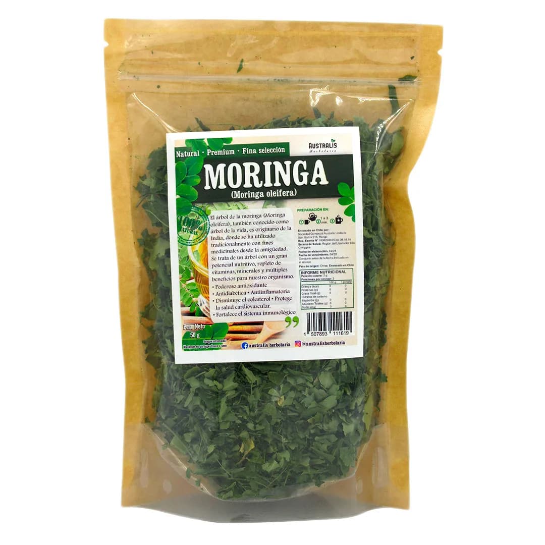 Hierba Moringa 50 grs