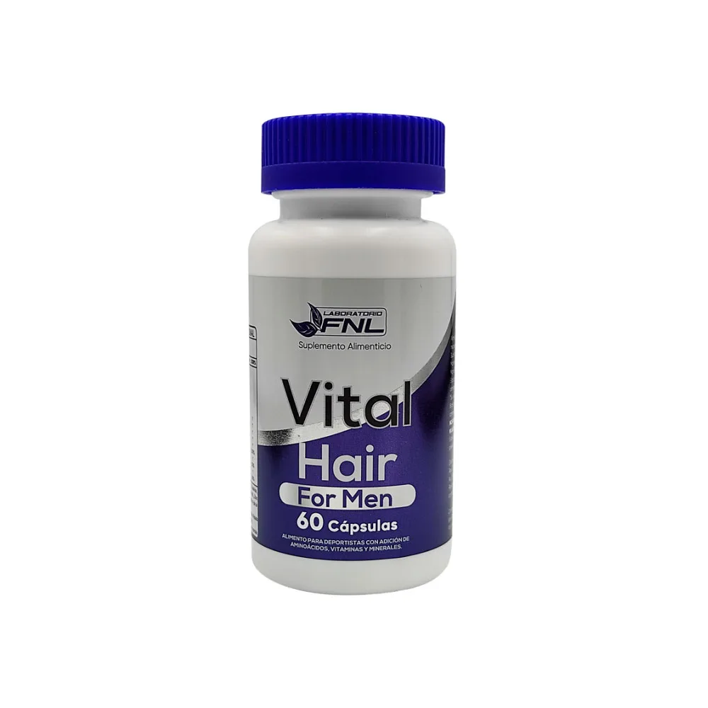 Vital Hair For Men 60 Capsulas