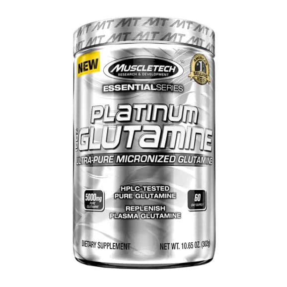 Glutamina en Polvo Platinium 300 Grs