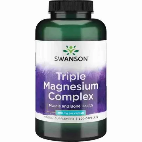 Triple Magnesio Complex 400 Mg 300 capsulas blandas