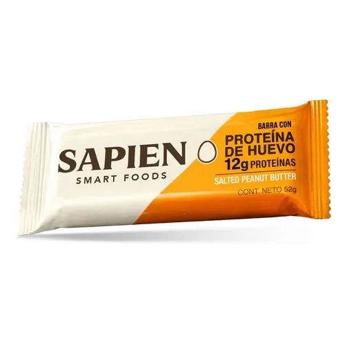 Barra de Proteína de Huevo Sabor Salted Peanut Butter 52 gr