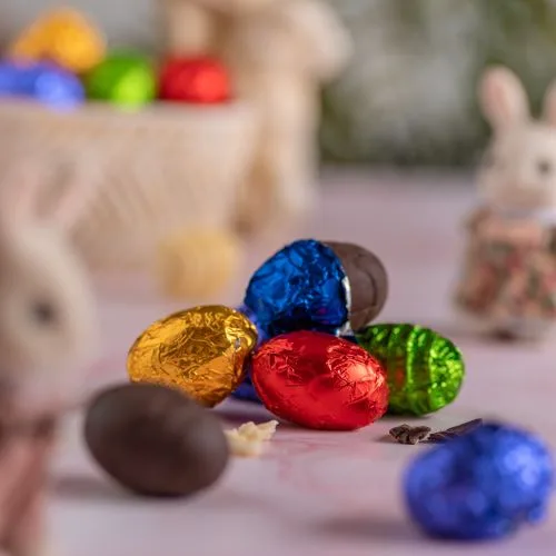 Huevitos de Chocolate Bitter, sin Azúcar, Keto y Veganos, 20 un