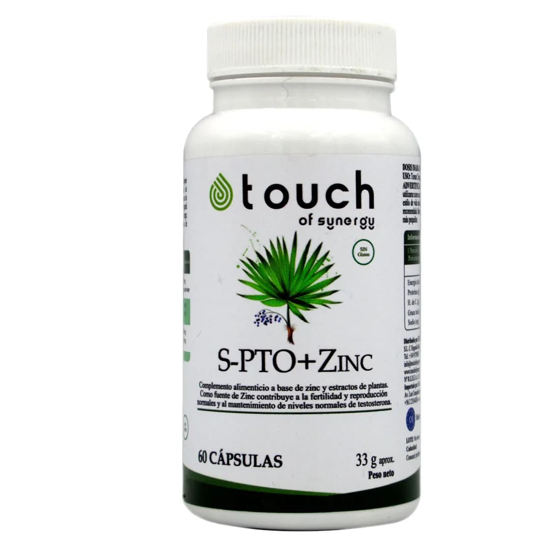 Saw Palmetto + Zinc Sin Gluten 60 capsulas