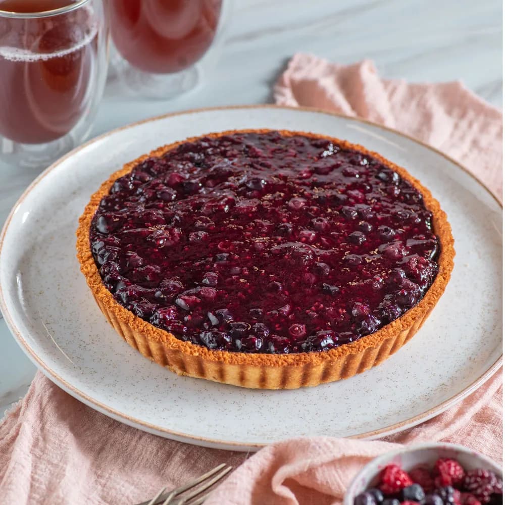 Tartaleta de Berries Keto