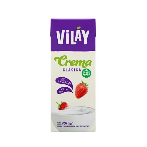 Crema Vegana para Reposteria 200 ml