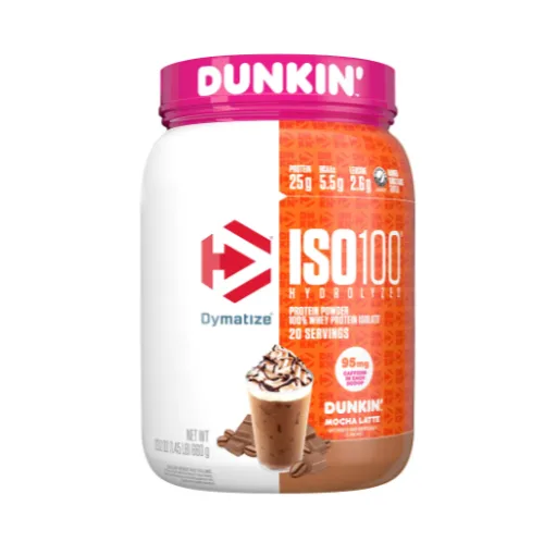 Proteína ISO 100 % Whey Protein Isolate Sabor Mocha Latte 610 Gr. (1,34lb)