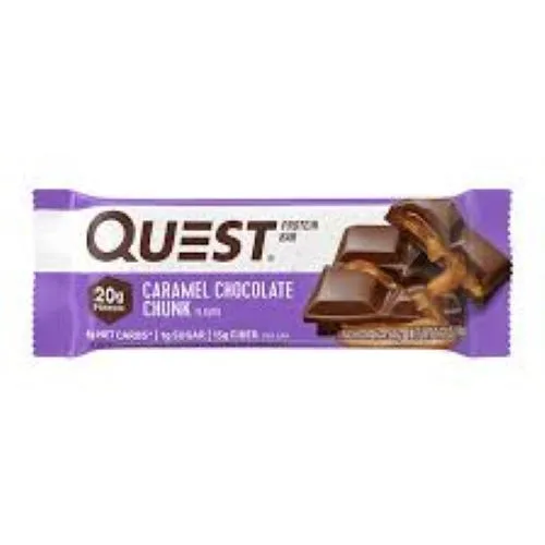 Barra de 20grs Proteínas Sabor Caramel Chocolate Chunk 60 grs