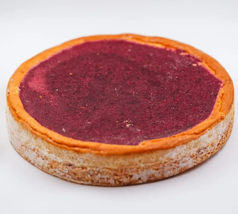 Cheesecake de Frutos Rojos sin Azúcar, sin Gluten Certificado, Familiar
