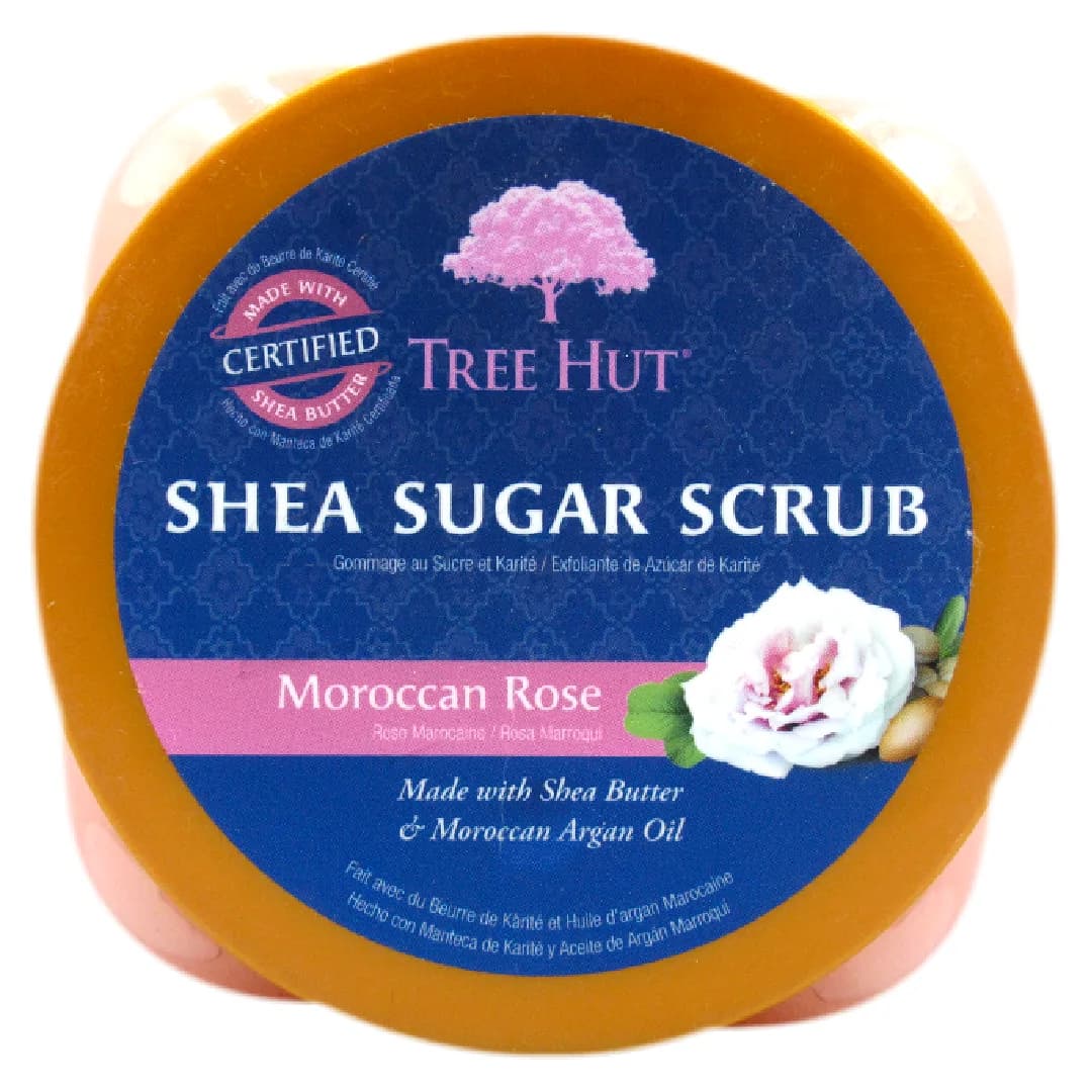 Exfoliante de Azúcar de Karité Rosa Marroqui 510 grs