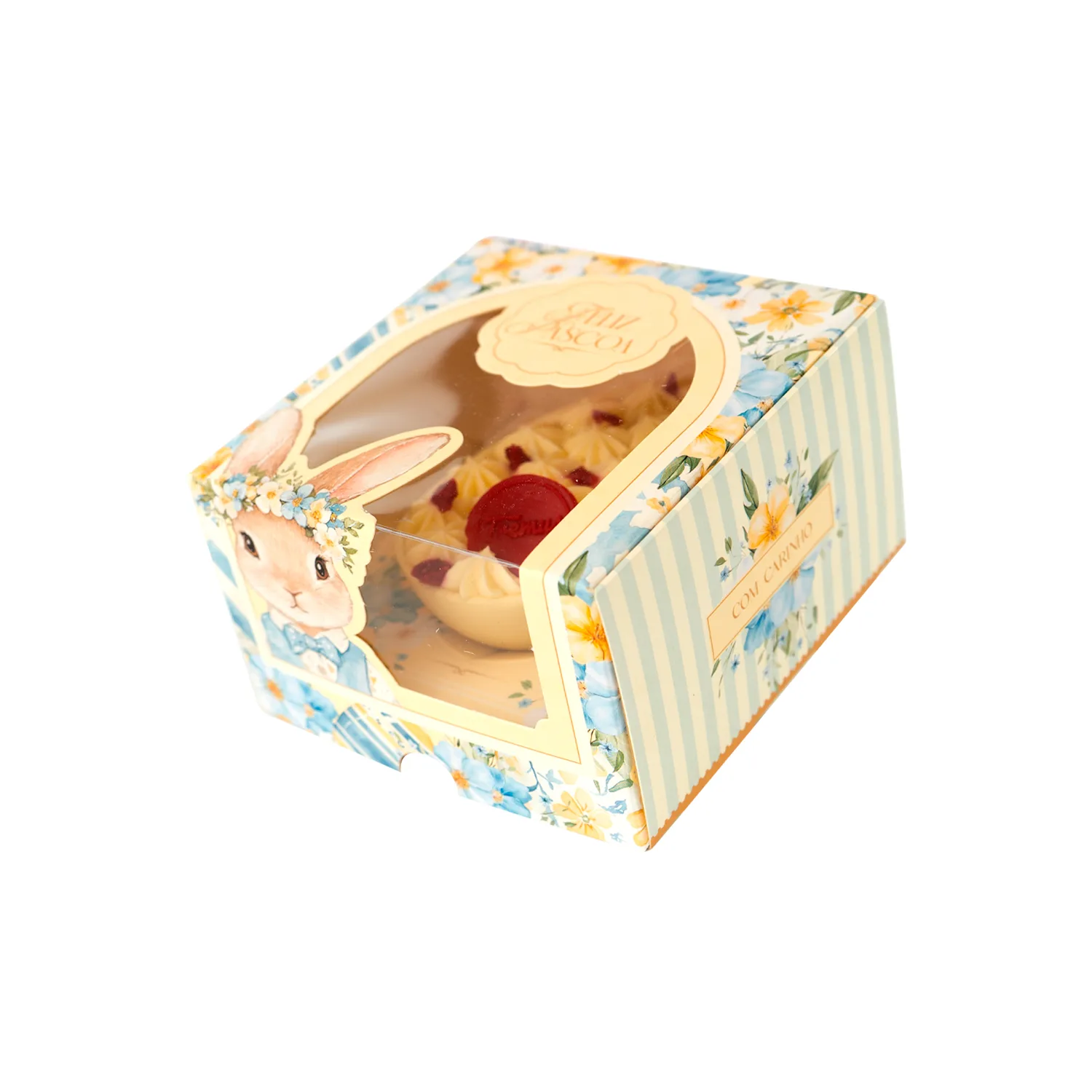 Huevo Limón Frambuesa y Chocolate Blanco, 144 g