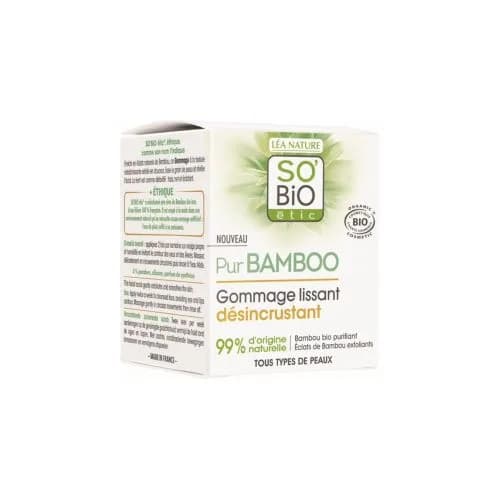 Exfoliante Facial suave para limpieza profunda Bamboo 50ml
