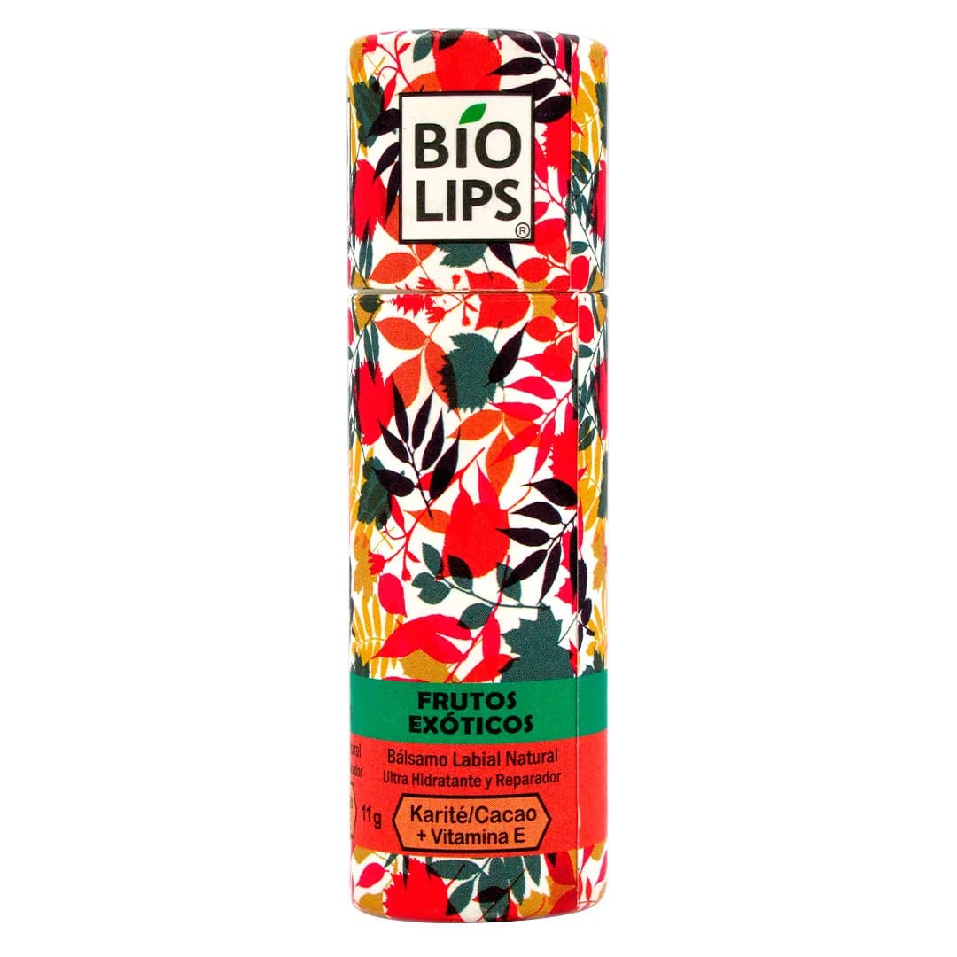 Biolips Frutos Exoticos Karite Cacao con Vitamina E Color Natural 11 grs