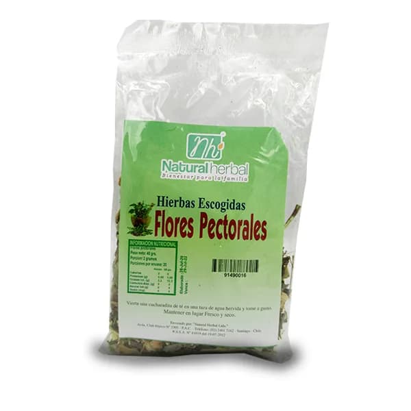 Flores Pectorales Hierbas 40 grs