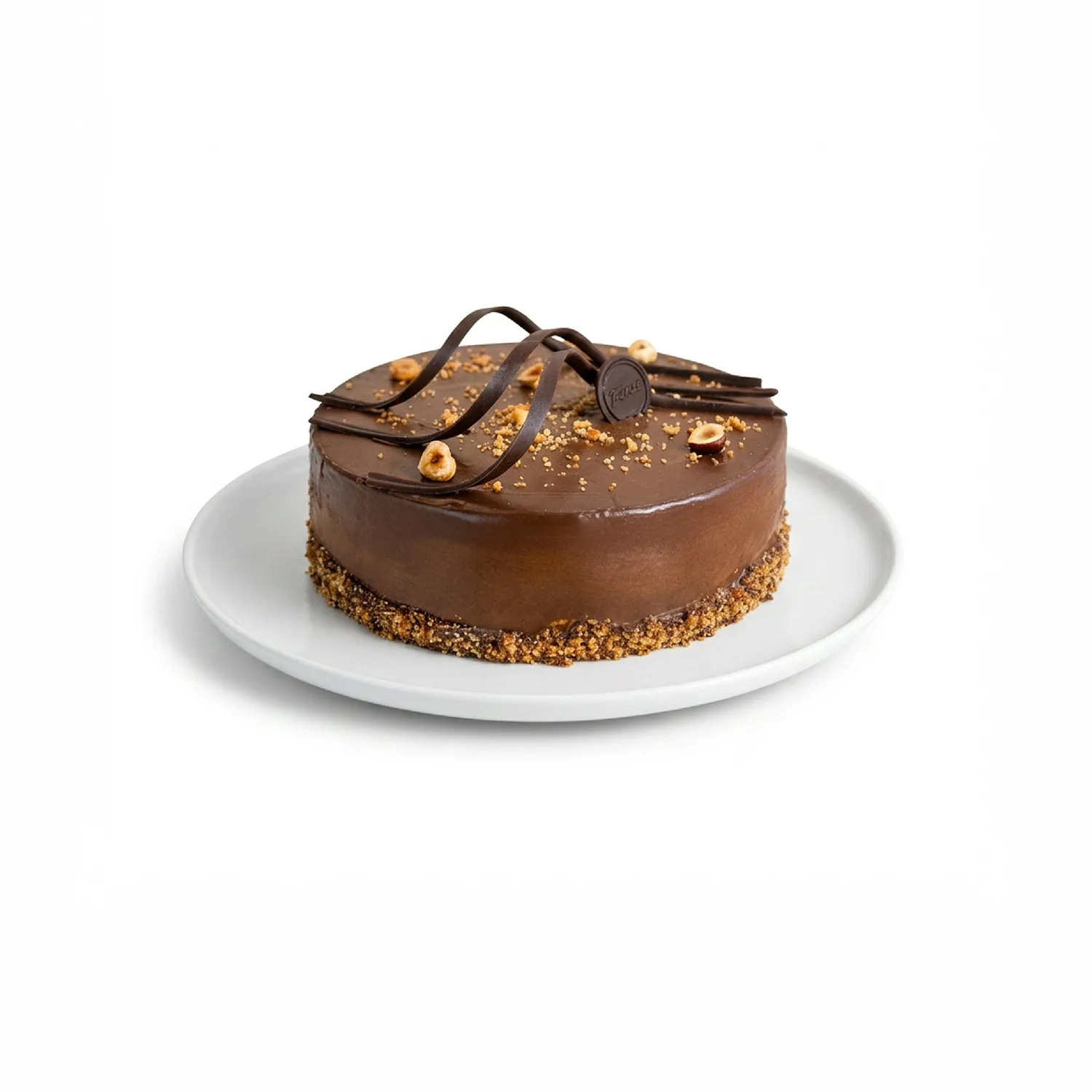 Torta Chocolate Naranja y Praliné de Avellanas, Vegana, 1335 g