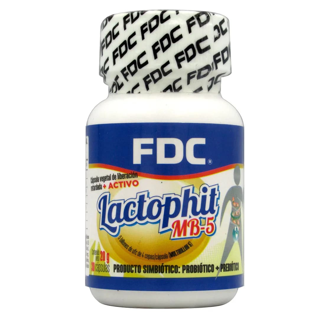 Probióticos y Prebióticos LactoPhit MB-5 30 capsulas