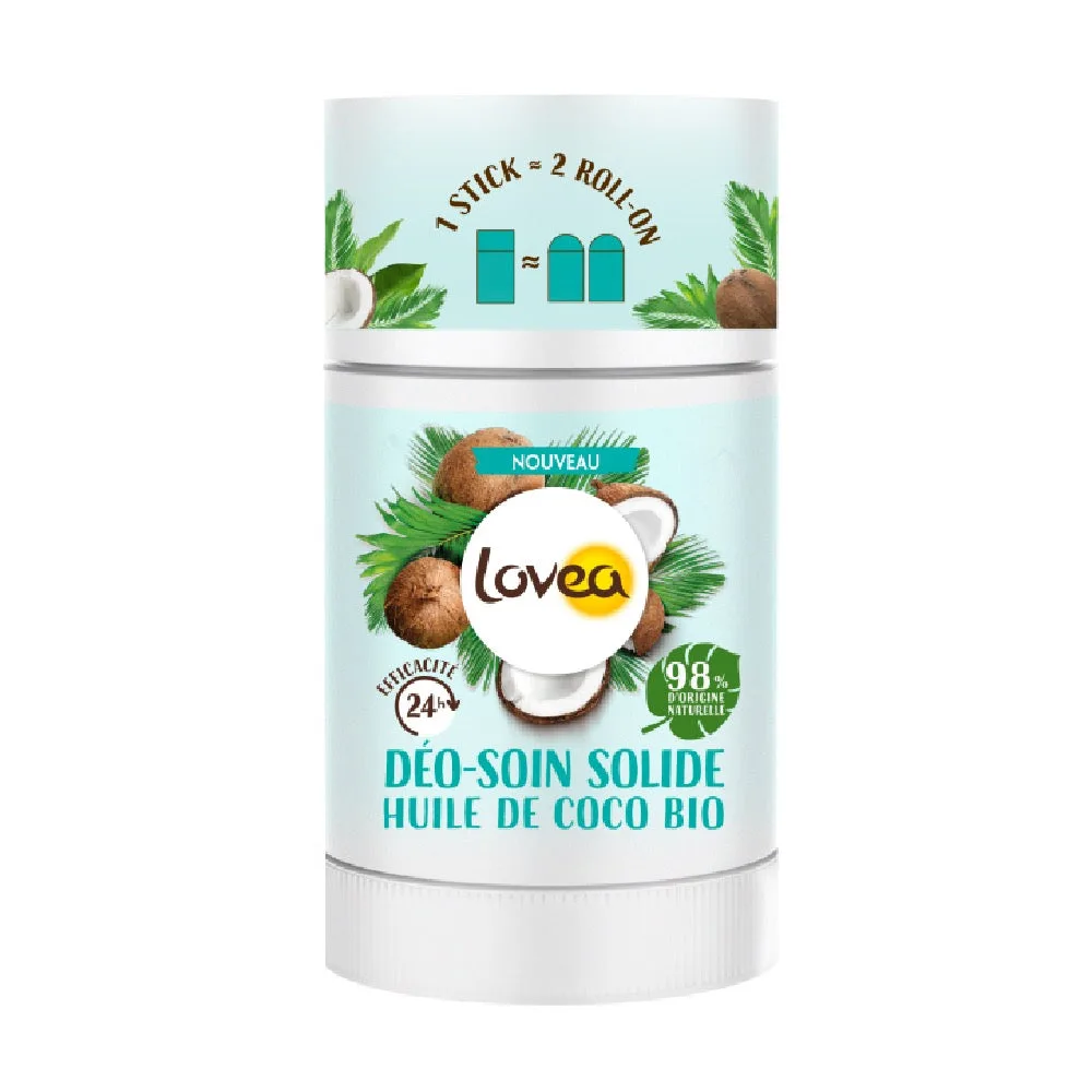Desodorante Roll On Solido Aceite de Coco Bio 50 Gr