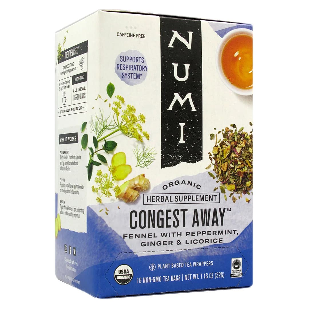 Infusiones Congest Away Orgánico 16 Bolsitas