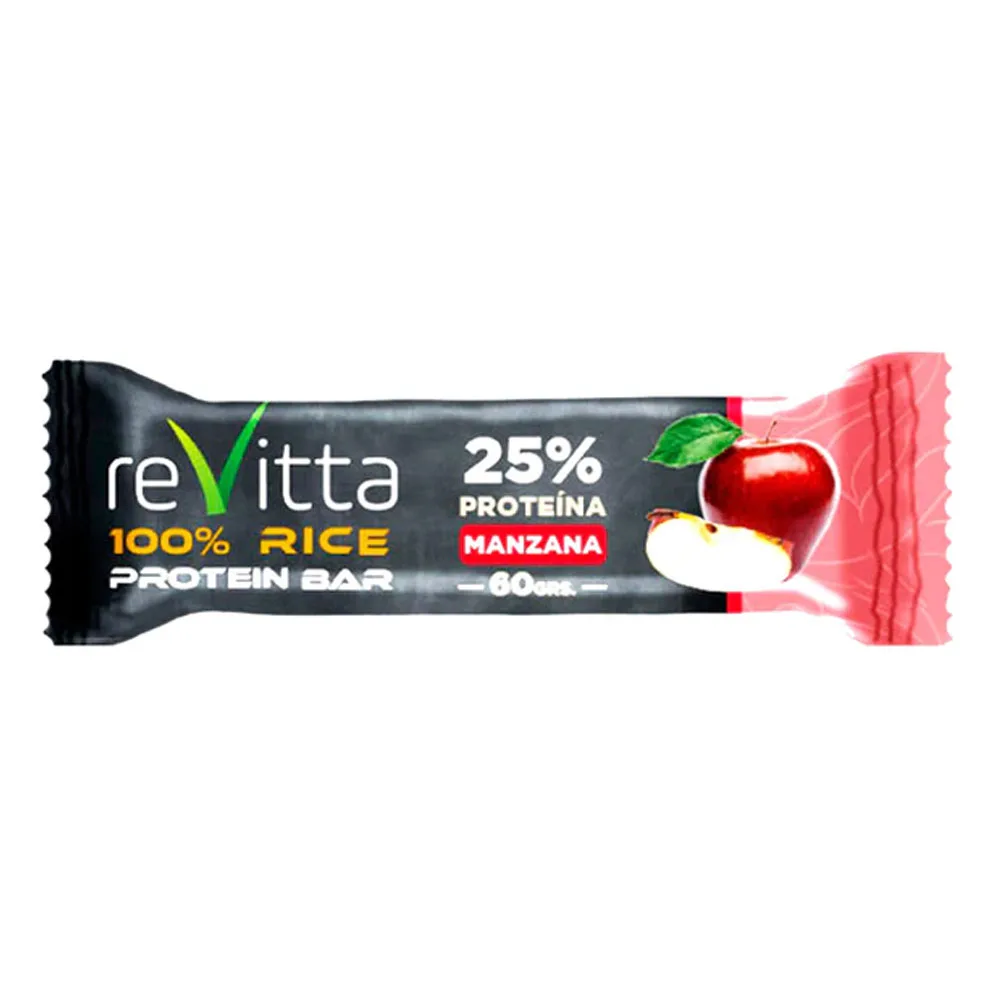 Barra de Proteína sin Gluten sin Lactosa Sabor Manzana Canela 60gr