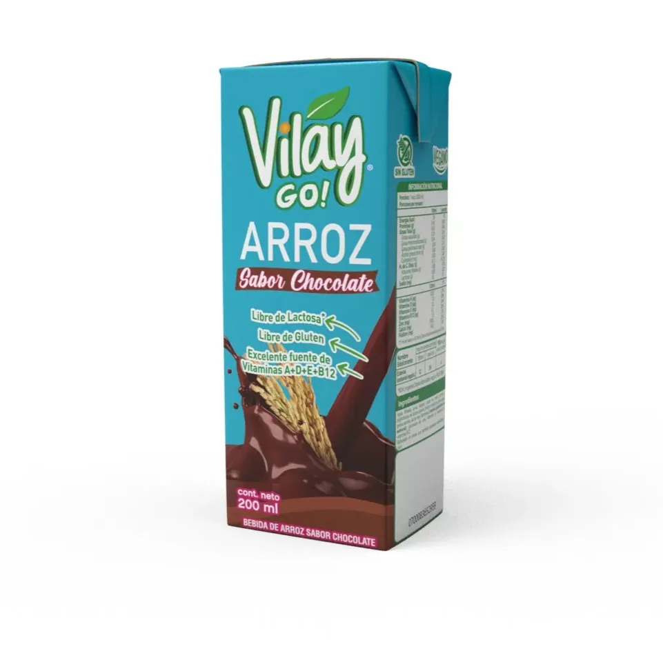 Bebida Vegetal de Arroz Sabor Chocolota 200 cc