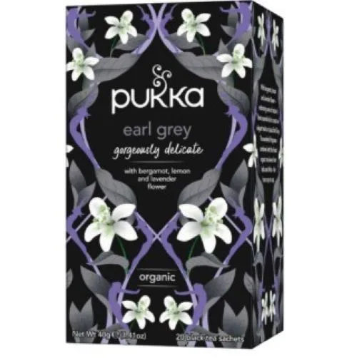 Té negro Gorgeous Earl Grey 20 Bolsas