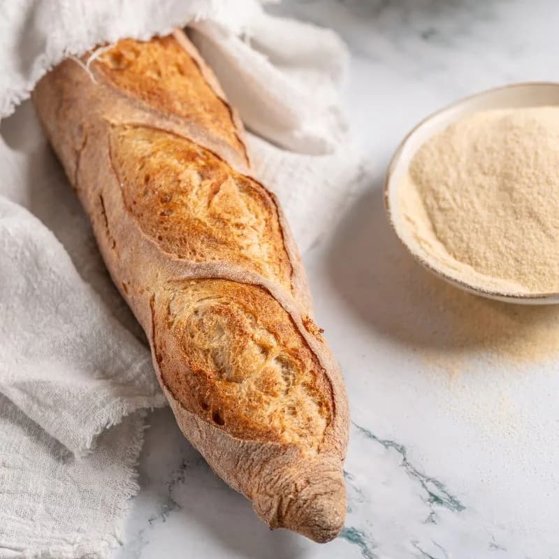 Baguette de Masa Madre Artesanal, Vegana, Sin Azúcar Añadida, 270 g