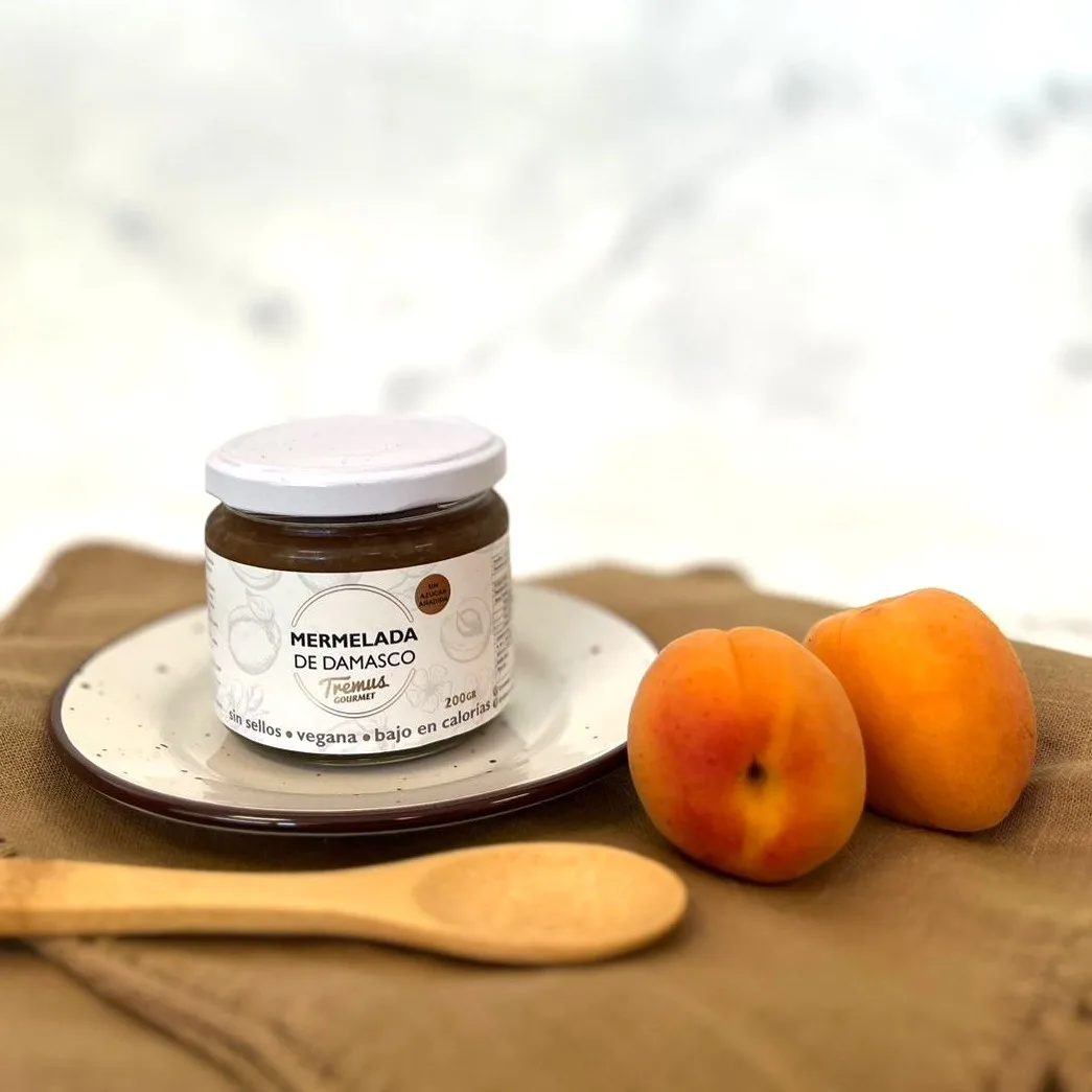 Mermelada de Damasco. Sin Azúcar. 200gr.