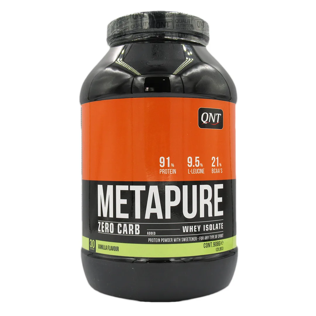 Proteína Whey Isolate Zero Carbohidratos Sabor Vainilla 908 Grs