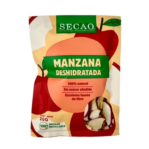 Manzana Deshidratada 20 Gr