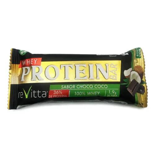 Barra de 36% Proteína sin Gluten sin Lactosa Sabor Chocococo 45gr