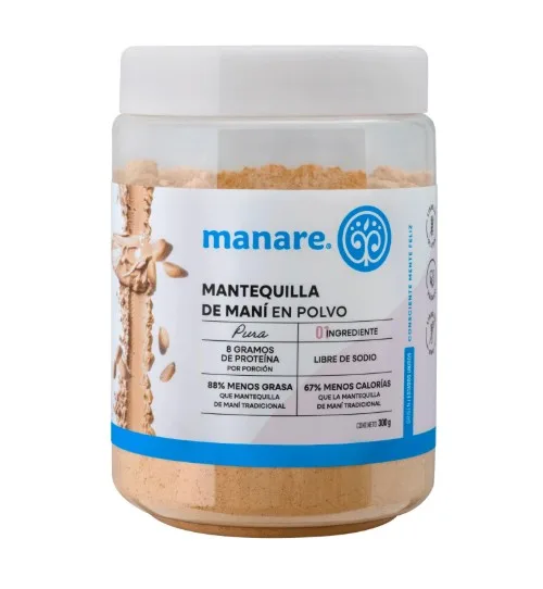 Mantequilla de Maní en Polvo 300gr